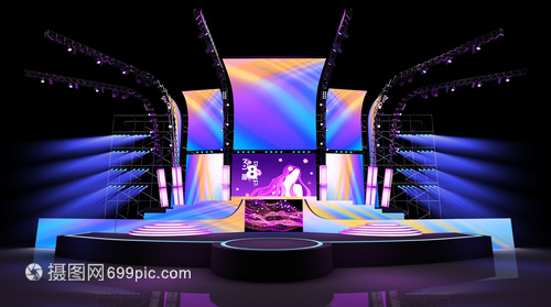 舞台空间场景与灯光的艺术融合