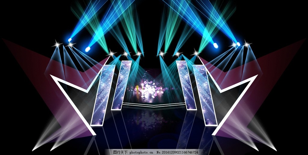 舞台灯光与展览效果图摄影服务 艺术与技术的完美融合