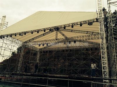 深圳舞台篷布定制 小舞台遮阳防水设计安装一体化解决方案